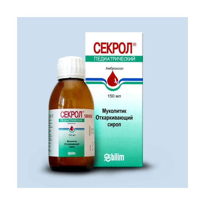 Sekrol sirop p/u copii 150ml