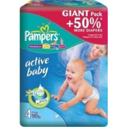 Pampers ACTIVE BABY maxi 7-18kg N
