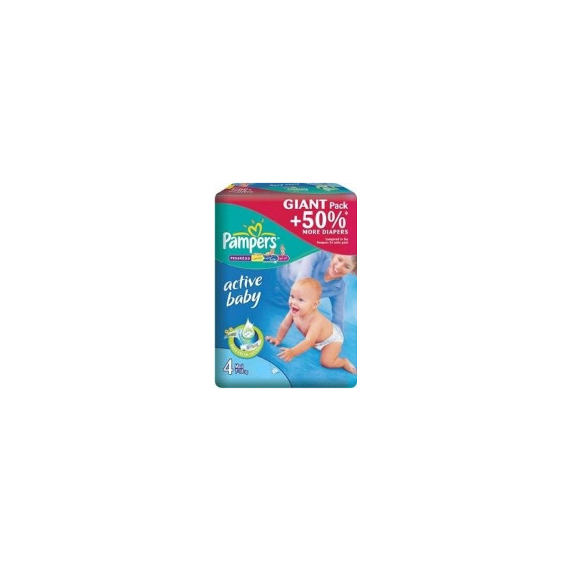 Pampers ACTIVE BABY maxi 7-18kg N
