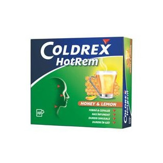 Coldrex plic Hot Rem Honey + Lemon