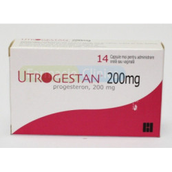 Utrogestan 200mg caps. N14
