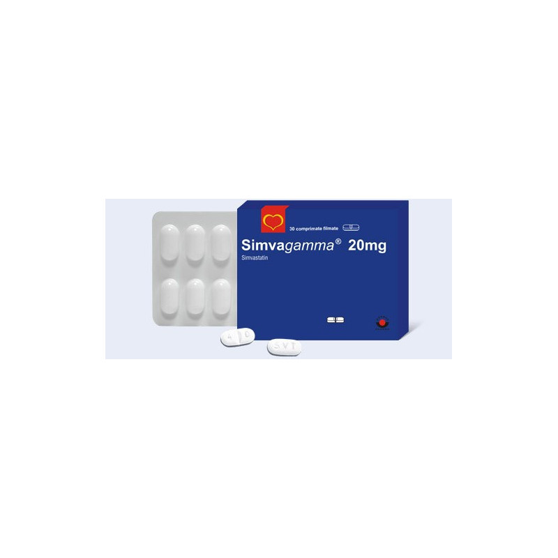 Simvagamma 20mg N30 tab.