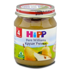 Hipp piure pere Wiliams (4luni) 125gr /4