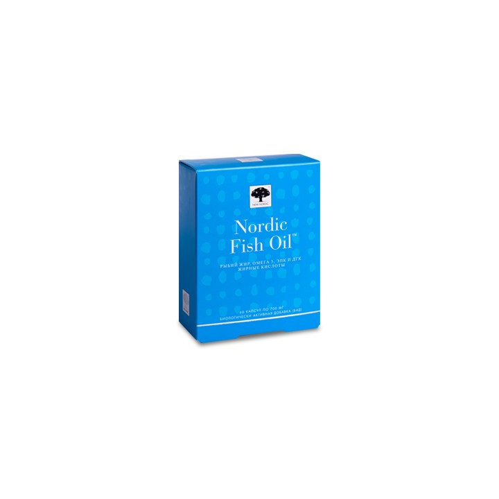 SBA Nordic Fish Oil caps. N60