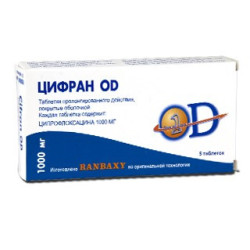 Cifran OD tab 500mg N5