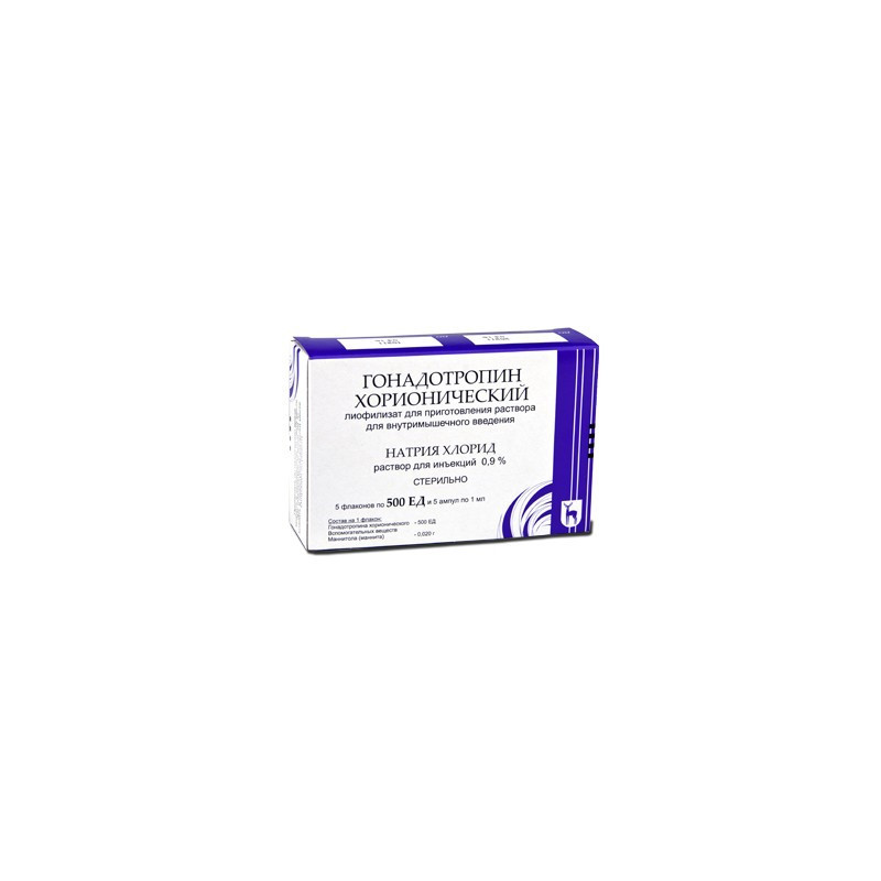 Gonadotropina chorionica   500ED+solv