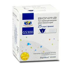 Teste pentru glucometru Bionime GS30