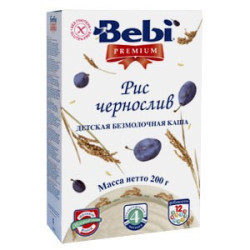 Bebi terci f/lapte orez+pruna 200gr