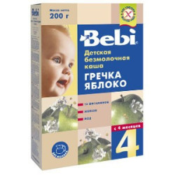 Bebi terci f/lapte hrisca+mar 200gr