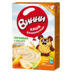 Terci f/lapte Винни hrisca+para 220 gr