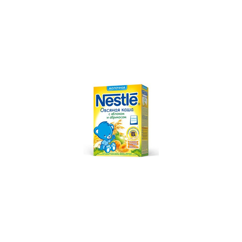 Nestle terci de lapte cu mar+caise 250g