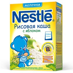 Nestle terci cu lape orez cu mar 250gr