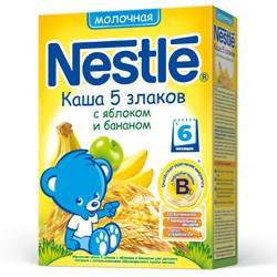 Nestle terci "5 злаков" mar+banane 200