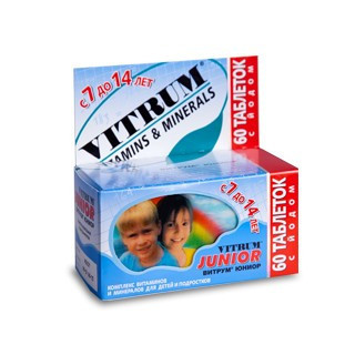 Vitrum Junior Comp. masticab. N60