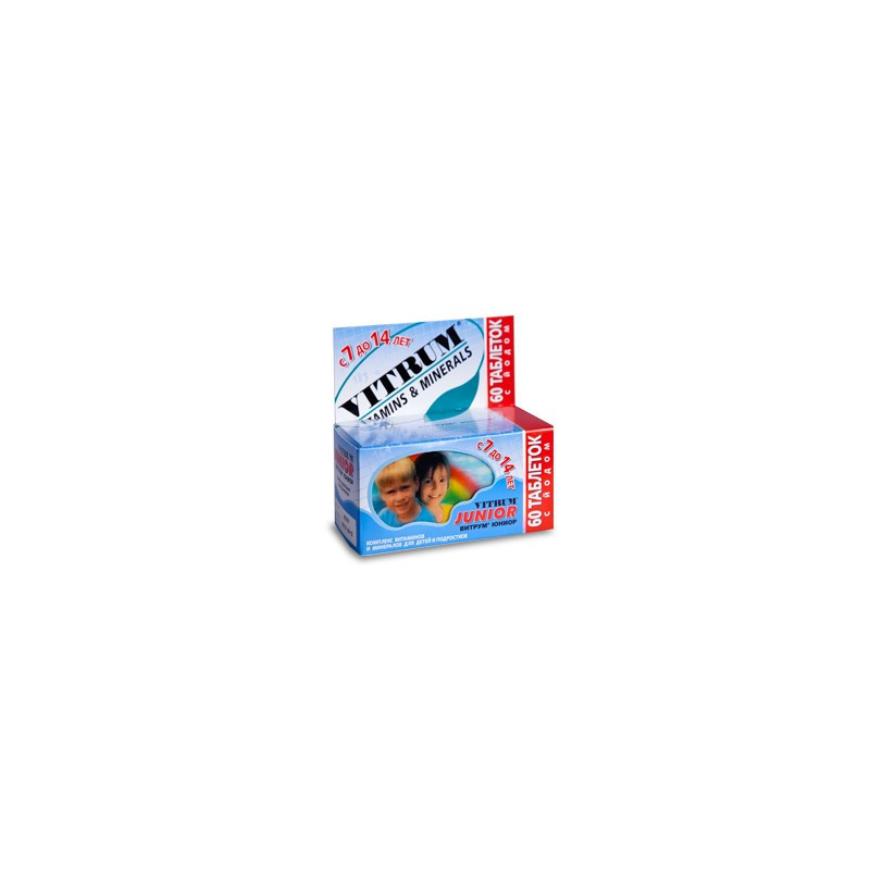 Vitrum Junior Comp. masticab. N60