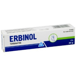 Erbinol crema 1% 20gr