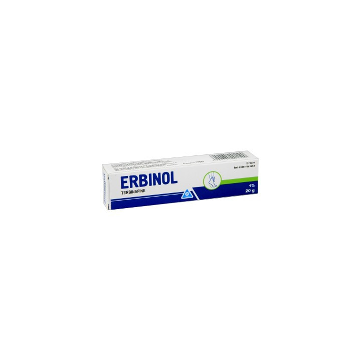 Erbinol crema 1% 20gr