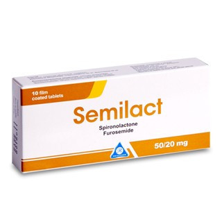 Semilact 50mg+20mg comp. N10
