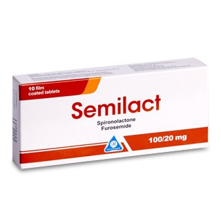 Semilact 100mg+20mg comp. N10