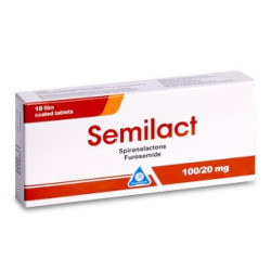 Semilact 100mg+20mg comp. N10