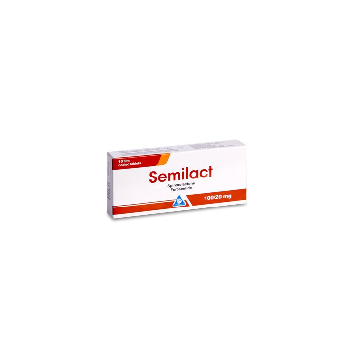 Semilact 100mg+20mg comp. N10