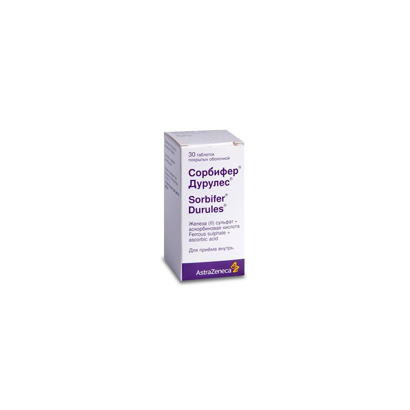Sorbifer Durules tab N30 +%