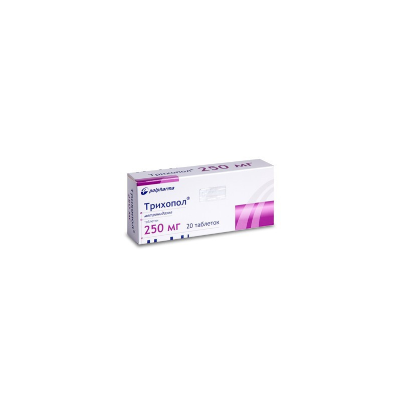 Trihopol 250 mg tab N20