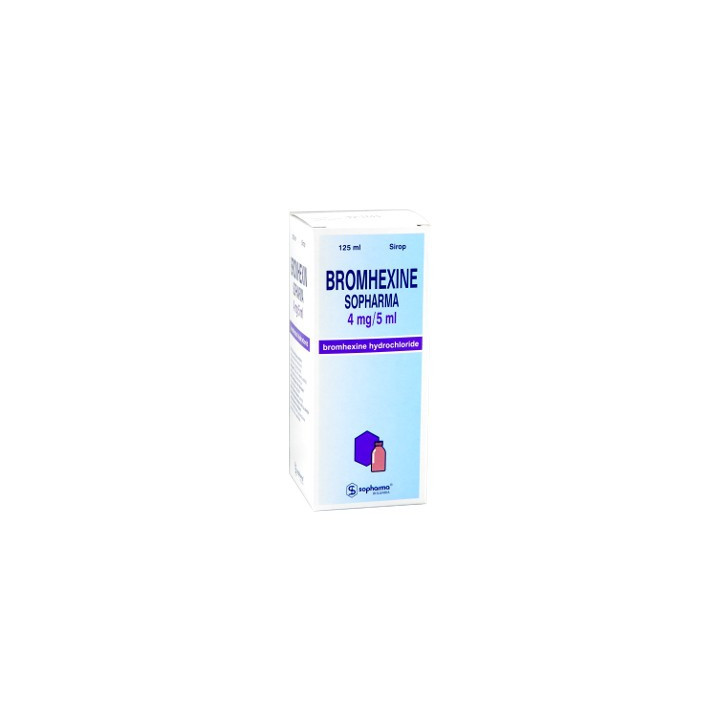 Bromhexin sol 4mg 125ml (Sopharma)