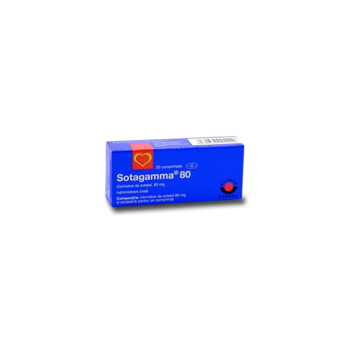Sotagamma tab. 80mg N20
