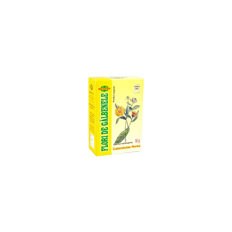 Flori de galbenele 50 g (Medfarma)