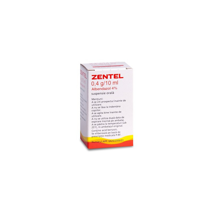 Zentel susp 0.4g/10ml (GSK)