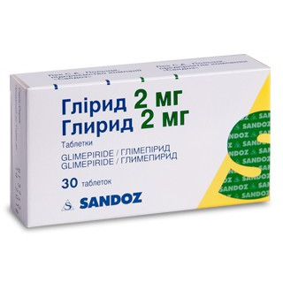 Glirid comp. 2 mg N30