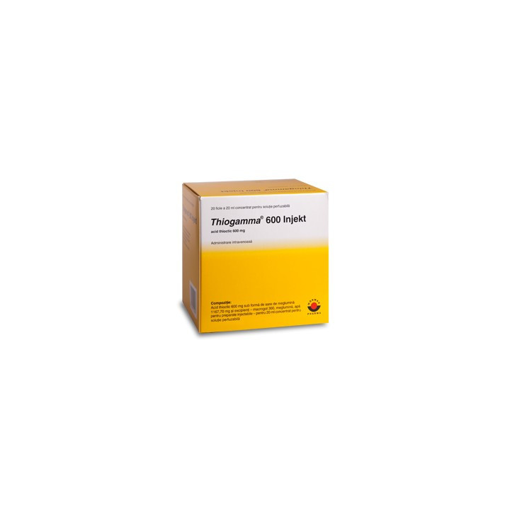 Thiogamma-600 inj 600mg/20ml  N20