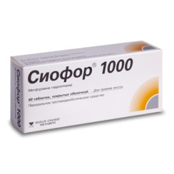 Siofor-1000 tab N60