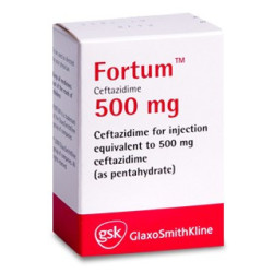 Fortum 0.5gr pulb./sol.inj. N1