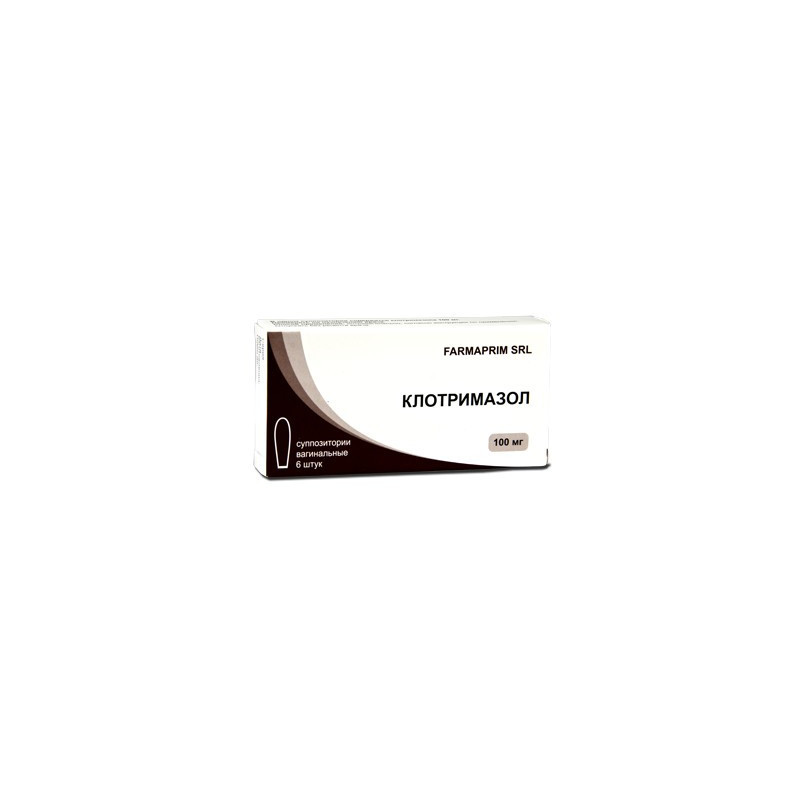 Clotrimazol sup.vag. 100mg N6 (FP)