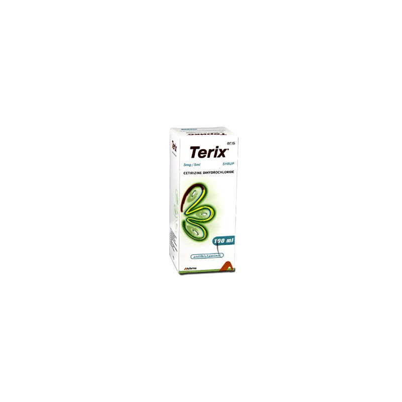 Terix sirop 5mg/5ml 100ml