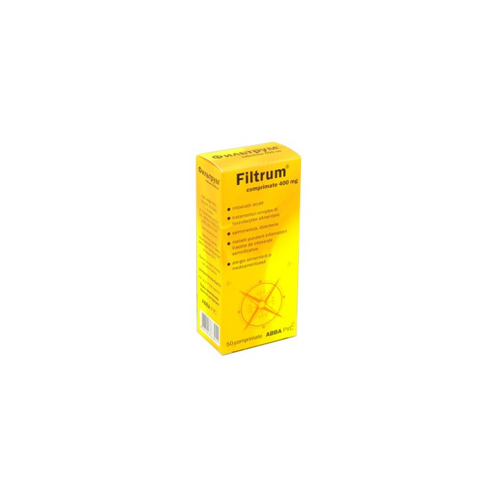 Filtrum tab. 400 mg N50