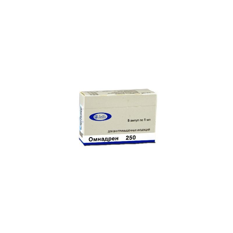 Omnadren fiol 250mg 1ml N5