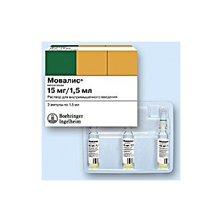 Movalis fiole 15mg/1.5ml N3