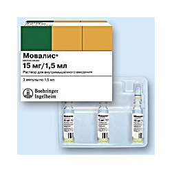 Movalis fiole 15mg/1.5ml N3