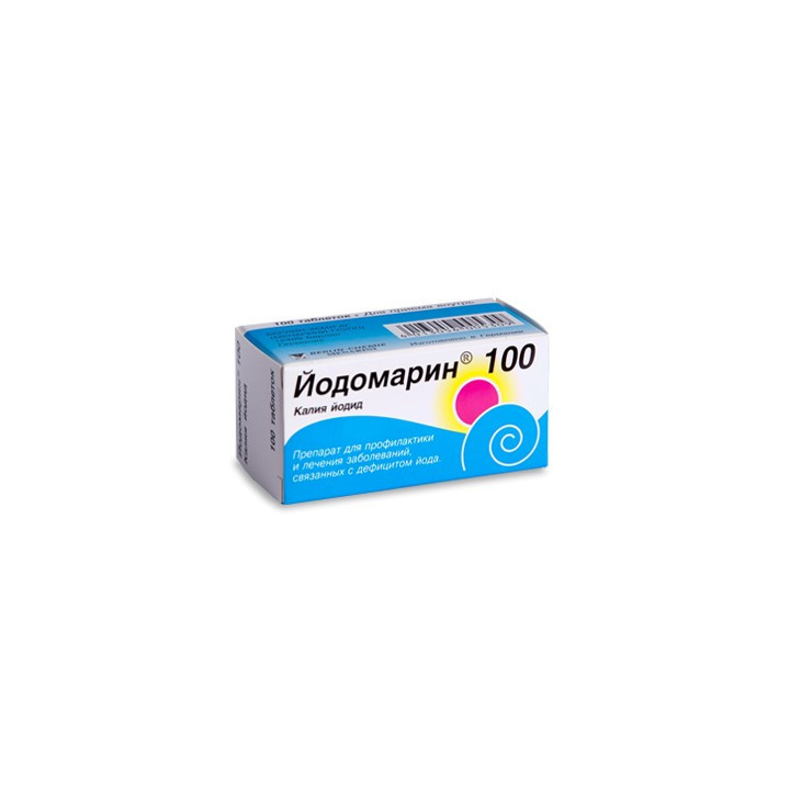Iodomarin tab. 100mcg. N100