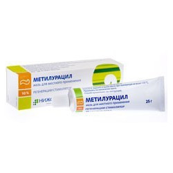 Metiluracil ung 10% 15g