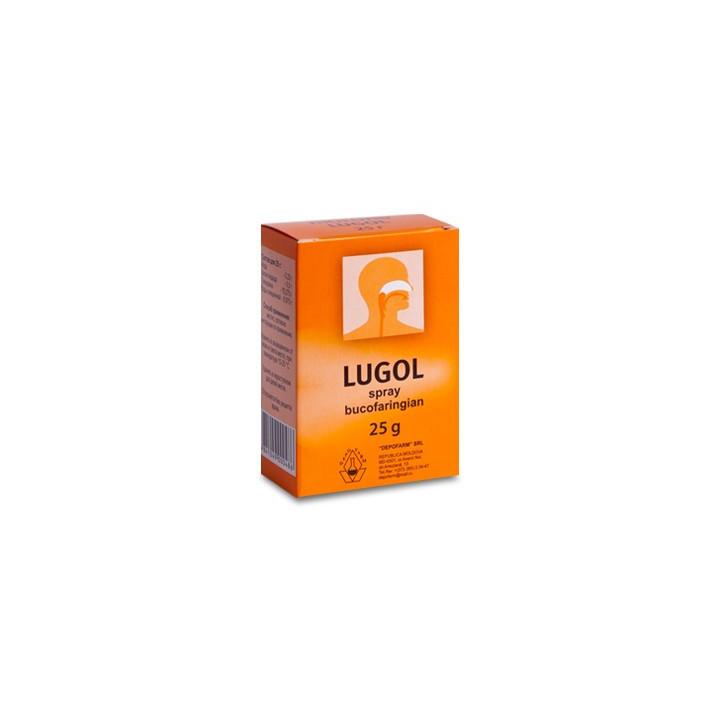 Lugol  spray 1% 25gr(Depofarm)
