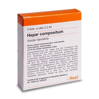 Hepar compositum fiole N5
