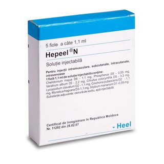 Hepeel fiole 1.1 ml N5