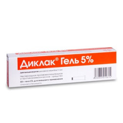 Diclac gel 5% 50g