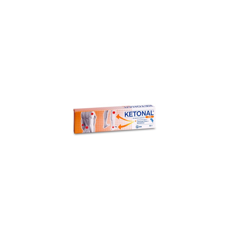 Ketonal 2.5% gel 50gr