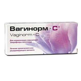 Vaginorm C 250mg tab. vag. N6