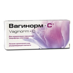 Vaginorm C 250mg tab. vag. N6